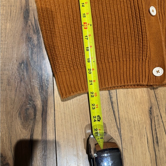 Tradlands burnt orange size large cardigan - Picture 5 of 5